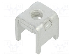 Straight; Plating: tinned; THT,screw terminal; Contacts: copper