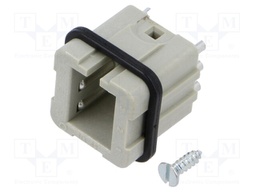 Connector: HDC; contact insert; female; EPIC H-Q; PIN: 6; 5+PE; 30A