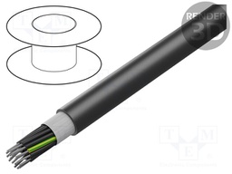 Wire; HELUTHERM® 145 MULTI; stranded; Cu; 19G2,5mm2; polyolefine