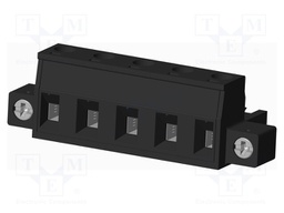 Connector: pluggable terminal block; plug; female; straight; 300V