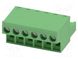 PCB connector, nominal cross section: 2.5 mm?, color: green,