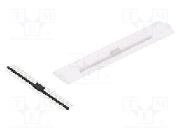 Connector: pin strips; pin header; male; PIN: 34; 2mm; SMT; 1x34
