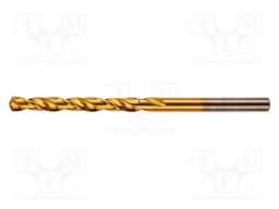 Drill bit; for metal; Ø: 3.5mm; high speed steel