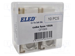 Fuse: fuse; 150A; 58VDC; ceramic,automotive; 20x23.5x11.8mm