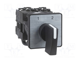 Switch: cam switch; Stabl.pos: 2; 12A; 1-2; Poles: 2; Pos: 2