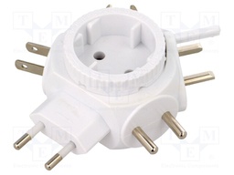 Adapter; Out: EU plug-in socket; Plug: ASIA, AUSTRALIA, EU, UK, USA