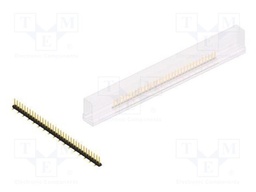 Connector: pin strips; pin header; male; PIN: 34; 2mm; SMT; 1x34