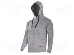 Hoodie; Size: XXXL; light grey; 320g/m2