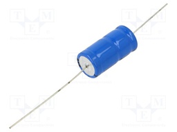Capacitor: electrolytic; THT; 4.7mF; 10VDC; Ø15x30mm; ±20%; 8000h