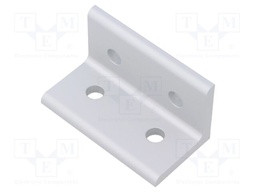 Angle bracket; for profiles; W: 76mm; H: 40mm; L: 40mm; aluminium