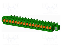 Connector: pluggable terminal block; plug; female; straight; 5.5A