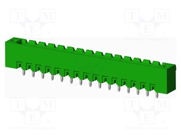 Connector: pluggable terminal block; socket; male; straight; THT