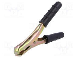 Crocodile clip; 300A; Grip capac: max.30mm; Overall len: 140mm