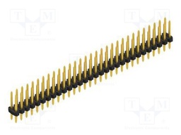 Connector: pin strips; pin header; male; PIN: 60; 2mm; THT; 2x30
