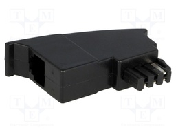 Transition: adapter; RJ11 socket,TAE F plug