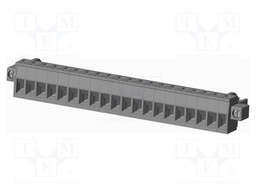 Connector: pluggable terminal block; plug; female; straight; grey