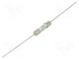 Fuse: fuse; ceramic; 10A; 250V; time-lag; 5x20mm; brass; axial