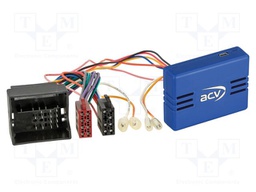 Porsche; ISO plug 8pin x2,wires,Quadlock 40pin socket