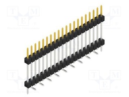 Connector: pin strips; pin header; male; PIN: 20; 2.54mm; SMT; 1x20