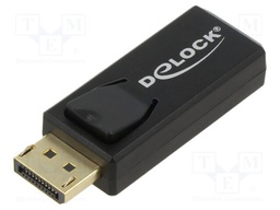 Adapter; DisplayPort plug,HDMI socket; black