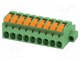 PCB connector, nominal cross section: 2.5 mm?, color: green,