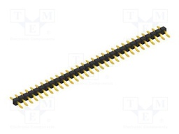 Connector: pin strips; pin header; male; PIN: 30; 2.54mm; SMT; 1x30