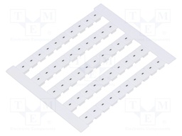 Marker; white; Width: 5mm; "-" marking; horizontal