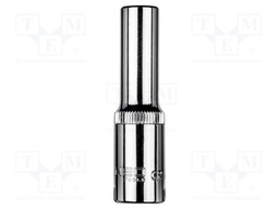 Socket; 6-angles,socket spanner; HEX 8mm; 3/8"; long