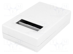 Enclosure: for devices with displays; X: 74mm; Y: 118mm; Z: 29mm