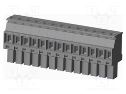 Connector: pluggable terminal block; plug; female; angled 90°