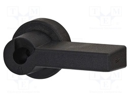 Direct handle; CLBSV; black; without rest position