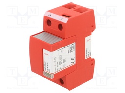 Surge arrestor; Type 1; for DIN rail mounting; -40÷80°C; IP20