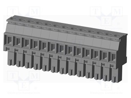 Connector: pluggable terminal block; plug; female; angled 90°