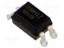 Optocoupler; SMD; Ch: 1; OUT: transistor; CTR@If: 100-600%@5mA; SMD4