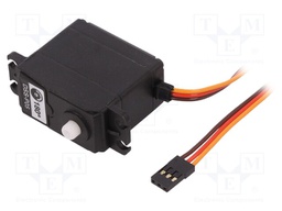 Motor: servo; 4.8÷6VDC; standard; analogue; 38g; 40.2x20.2x43.2mm