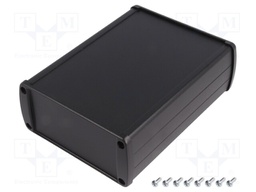 Enclosure: multipurpose; TEKAM; X: 106mm; Y: 145mm; Z: 45mm; black