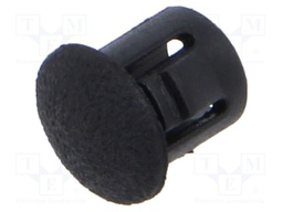 Accessories: stopper; H: 7.9mm; push-in,snap-fastener; black