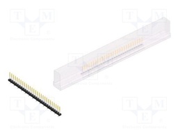 Connector: pin strips; pin header; male; PIN: 28; 2mm; SMT; 1x28