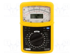 Analogue multimeter; LCD (4000),analogue,with a backlit; 500g