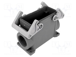 Enclosure: for HDC connectors; T-Type; size 77.27; IP65; M32