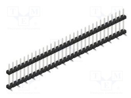 Connector: pin strips; pin header; male; PIN: 31; 2mm; SMT; 1x31