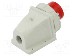 Connector: AC supply 3-phase; socket; male; 32A; 400VAC; IEC 60309
