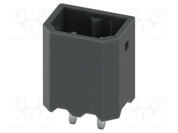 PCB headers, nominal cross section: 0.5 mm?, color: black, n