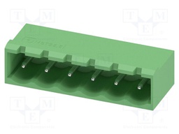 PCB headers, nominal cross section: 2.5 mm?, color: green, n