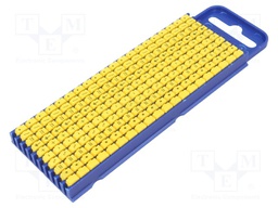 Markers for cables and wires; Label symbol: +,-,/; 2.8÷3.8mm