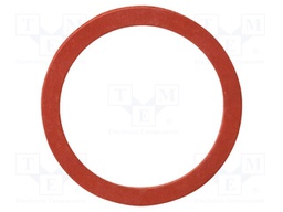 Gasket; GFK; Thk: 1.6mm; Øint: 25.5mm; Øout: 36.5mm; M25; -60÷105°C