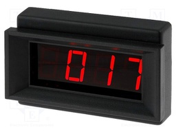 Panel; LED 3,5 digit 13mm; VDC: 0÷200mV; Int.resist: 100MΩ