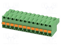 PCB connector, nominal cross section: 2.5 mm?, color: green,