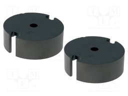 Core: ferrite; P; Mat: 3F3; 7700nH; 104g; 18200mm3; 265mm2; A: 32mm