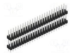 Connector: pin strips; pin header; male; PIN: 48; 2.54mm; THT; 2x24